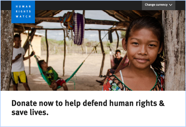 Human Rights Watch: Growing Digital Revenue on Giving Tuesday