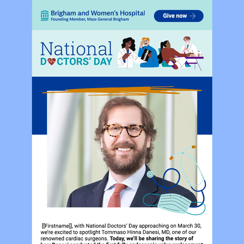 National Doctors' Day Brigham and Womens