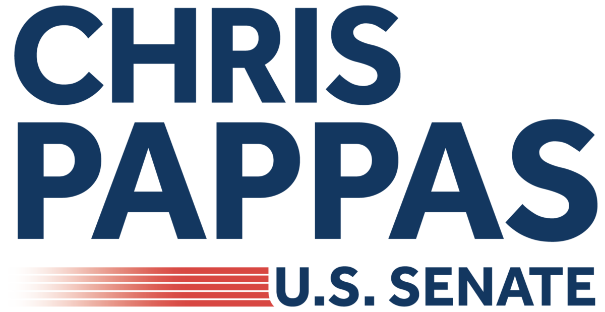 Chris Pappas for US Senate logo